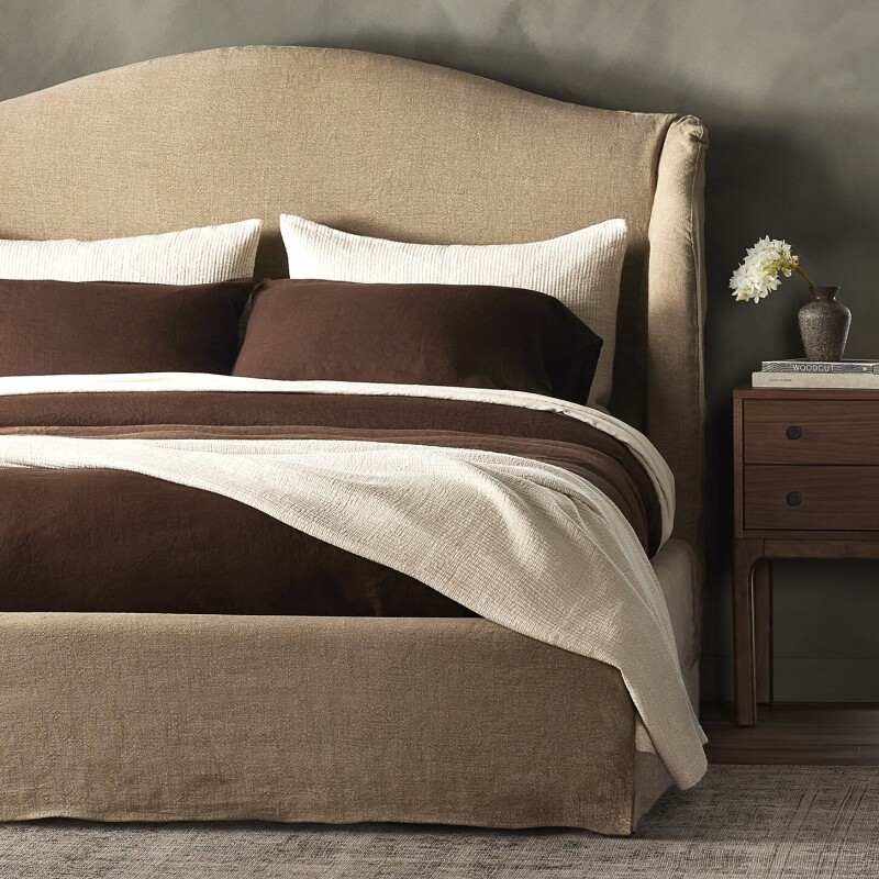 Meryl Slipcover Bed - 238122-002 238122002