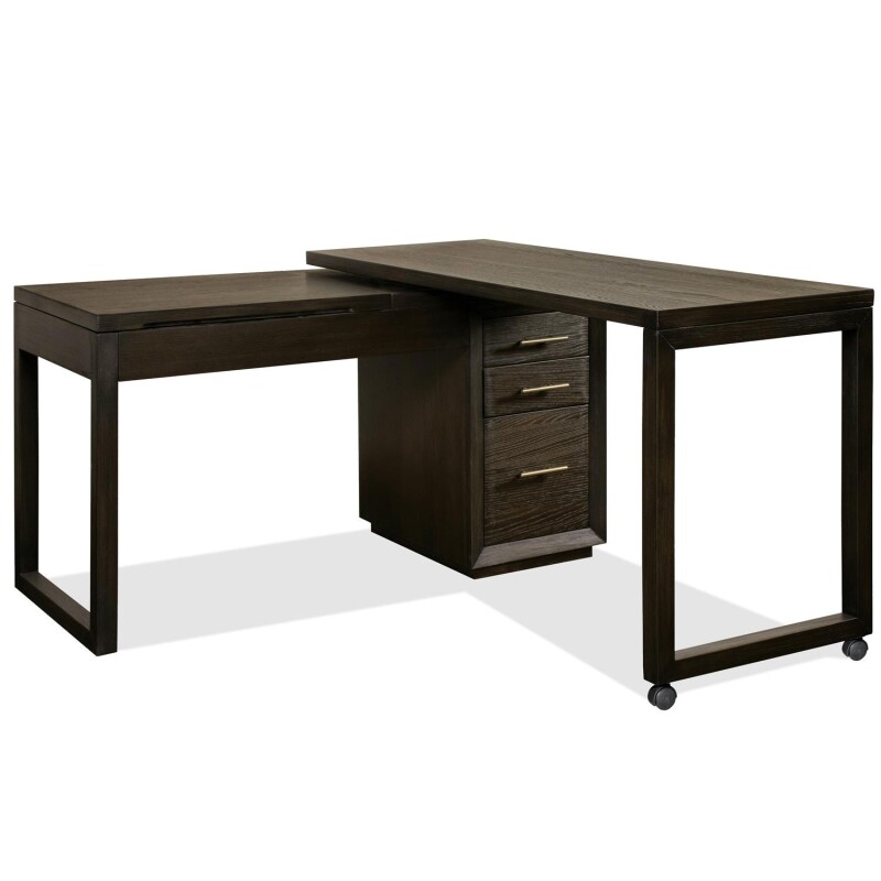 Prelude Swivel Lift-Top L-Desk 23932