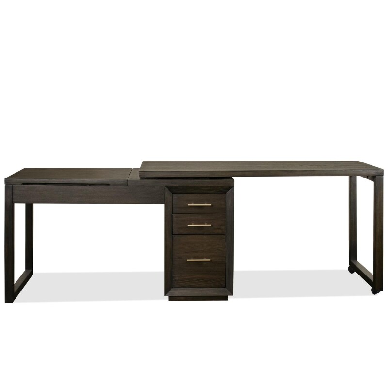 Prelude Swivel Lift-Top L-Desk 23932