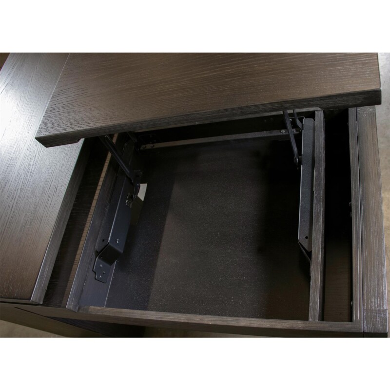 Prelude Swivel Lift-Top L-Desk 23932