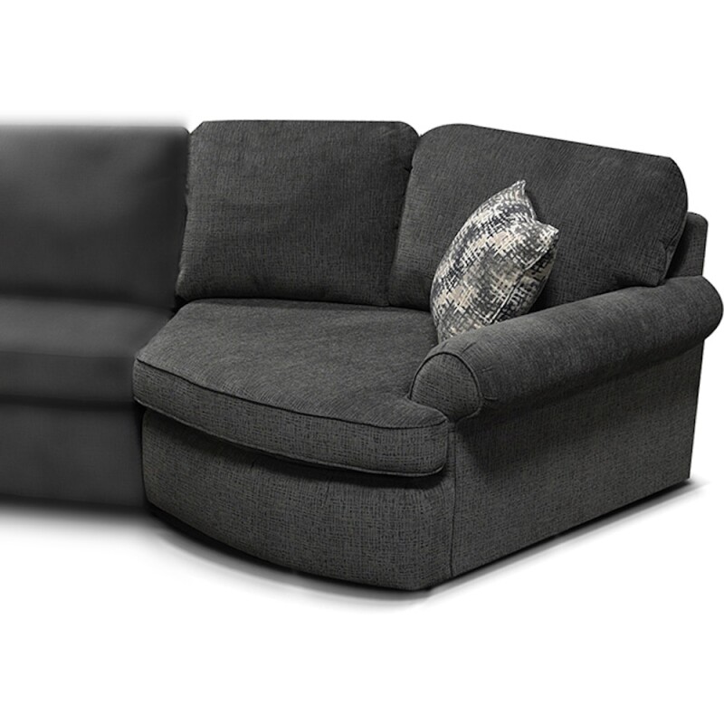 2400-95 Malibu Right Arm Facing Cuddler 240095