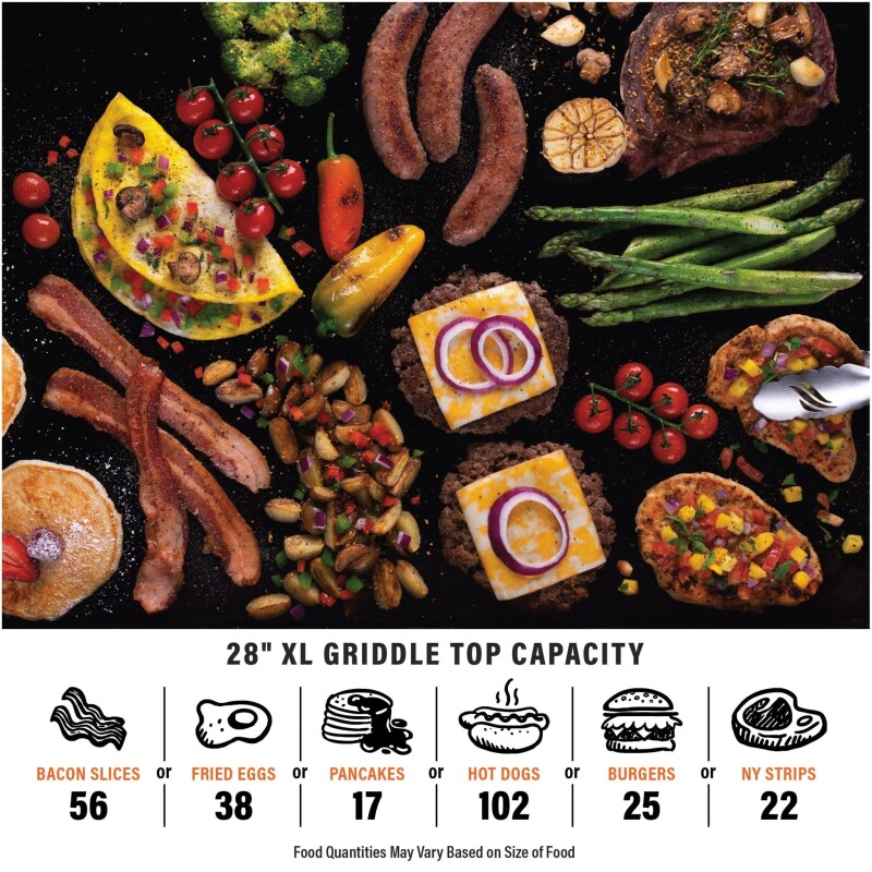 28" XL Griddle with Hood 2403, product image 9 of 10