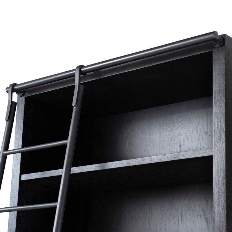 Admont Double Bookcase With Ladder - 240932-001 240932001