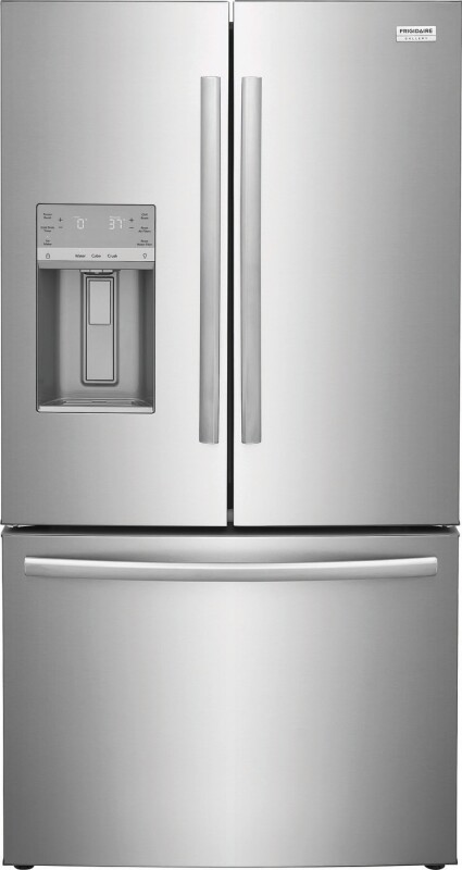 4 Piece Stainless Steel Gallery Package with Standard Depth French Door Refrigerator and Electric Range 2410GFS4AF