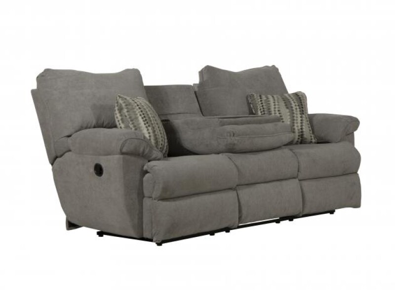 Sadler 241 Lay Flat Reclining Sofa w/DDT 2415