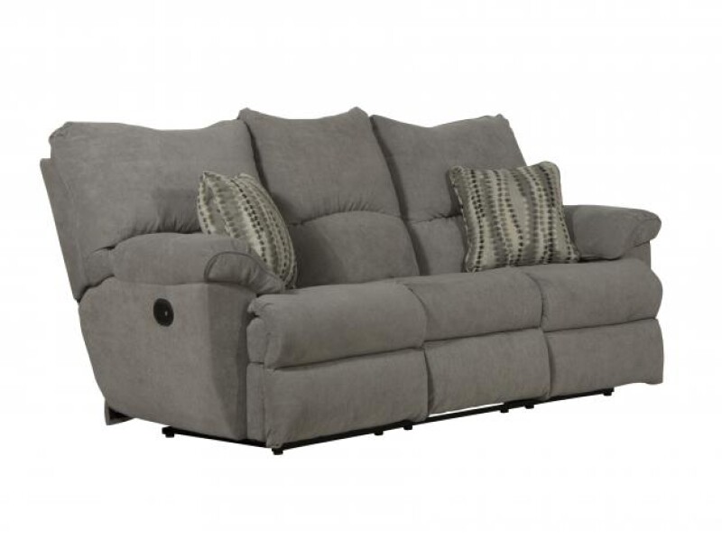 Sadler 241 Lay Flat Reclining Sofa w/DDT 2415