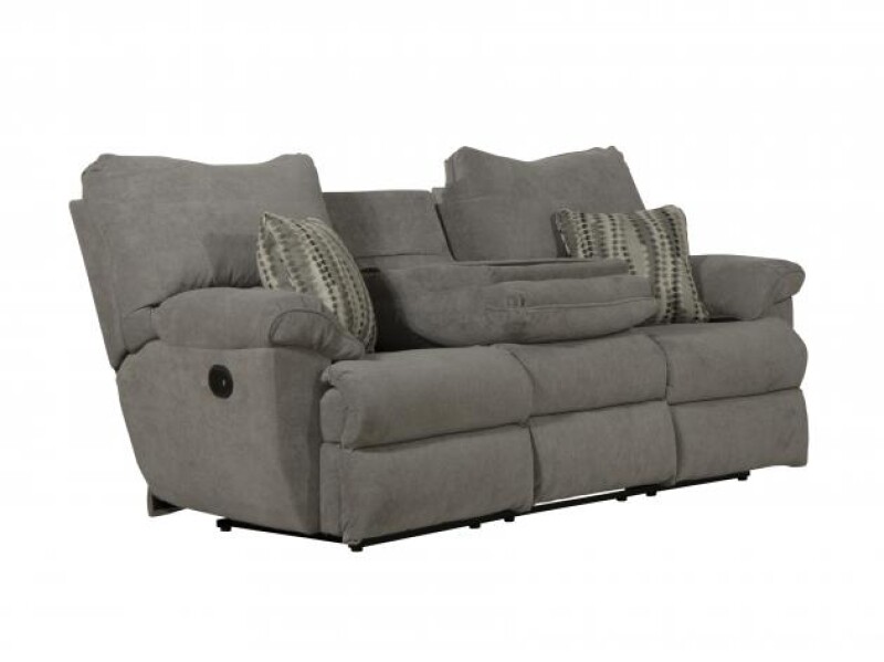 Sadler 241 Lay Flat Reclining Sofa w/DDT 2415
