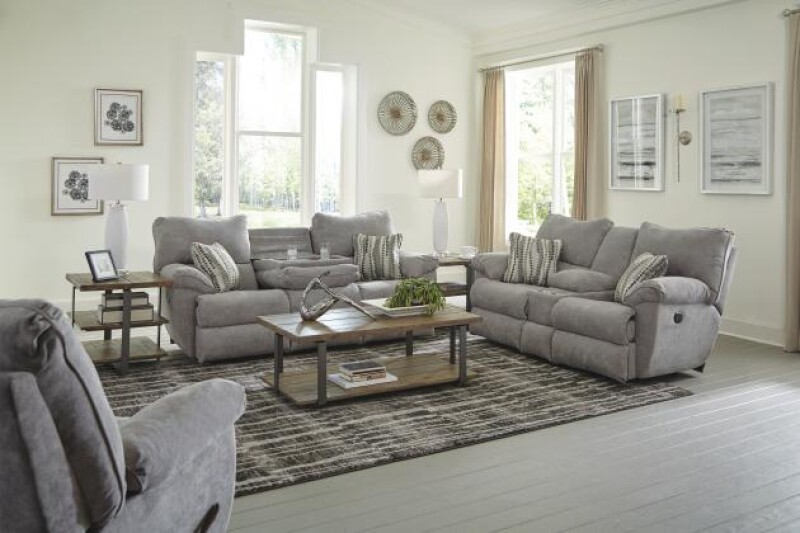 Sadler 241 Lay Flat Reclining Sofa w/DDT 2415
