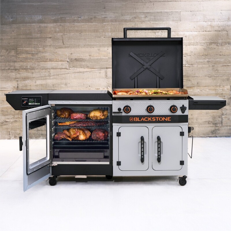 28" XL Griddle Vertical Pellet Smoker Combo 2415