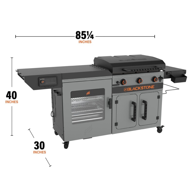 28" XL Griddle Vertical Pellet Smoker Combo 2415