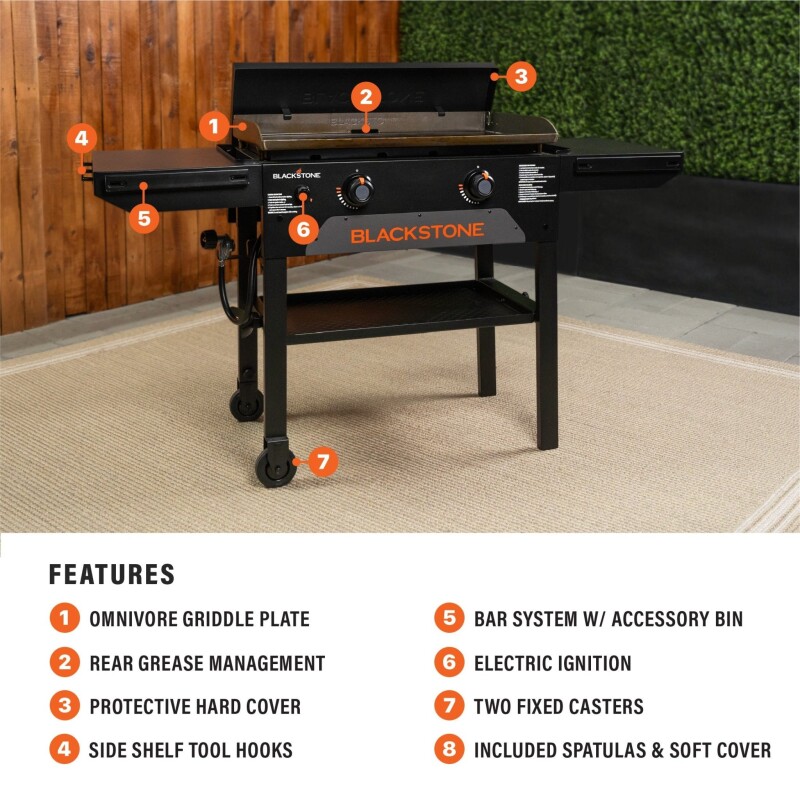 Exclusive - 28" Griddle with Hard Cover Bundle 2416, product image 5 of 10