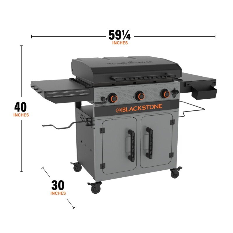 28" XL Griddle with Cabinet 2418