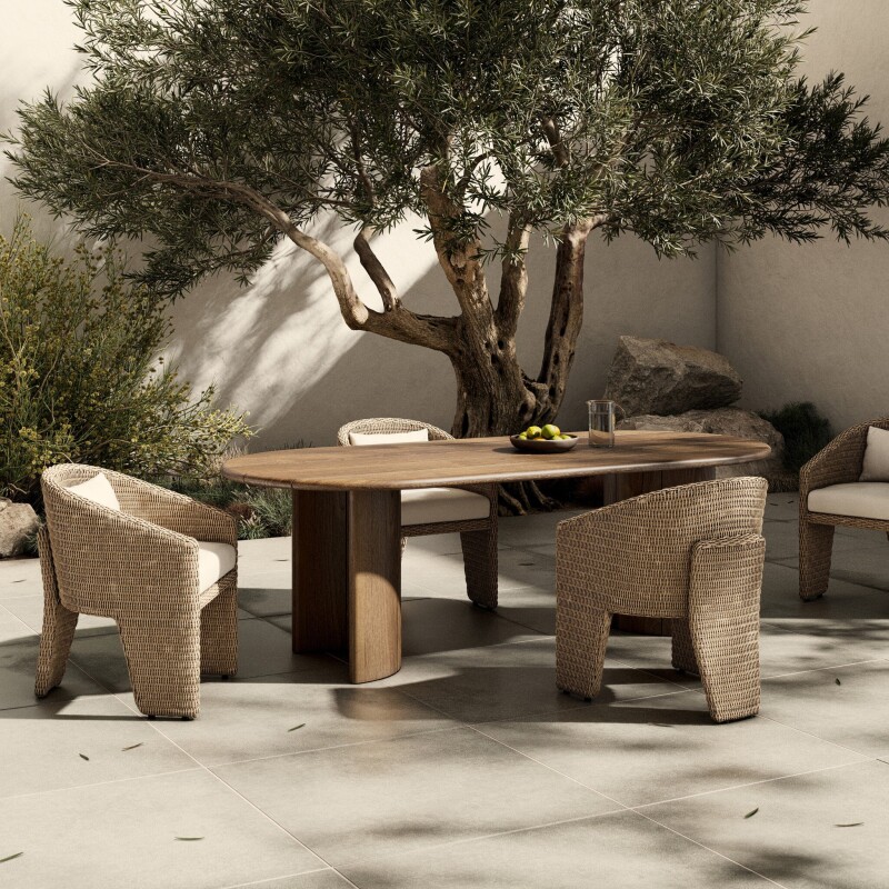 Paden Outdoor Dining Table-94" - 241990-002 241990002