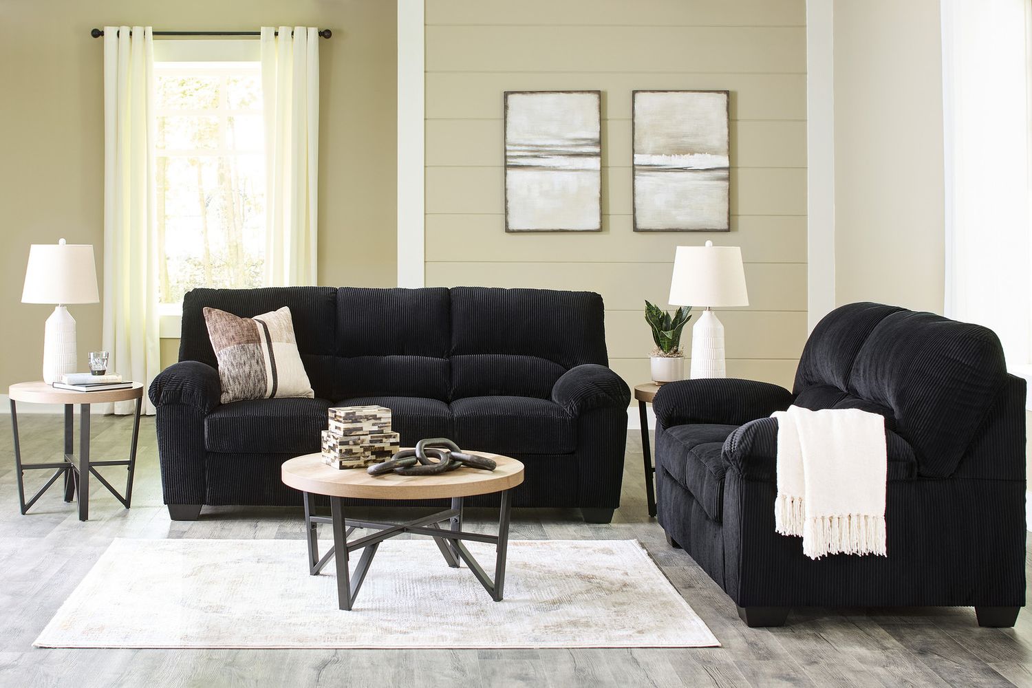 Simplejoy Sofa In Onyx 2420438