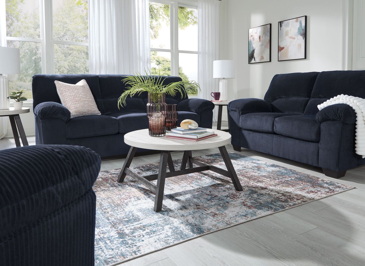 Simplejoy Recliner In Navy 2420525
