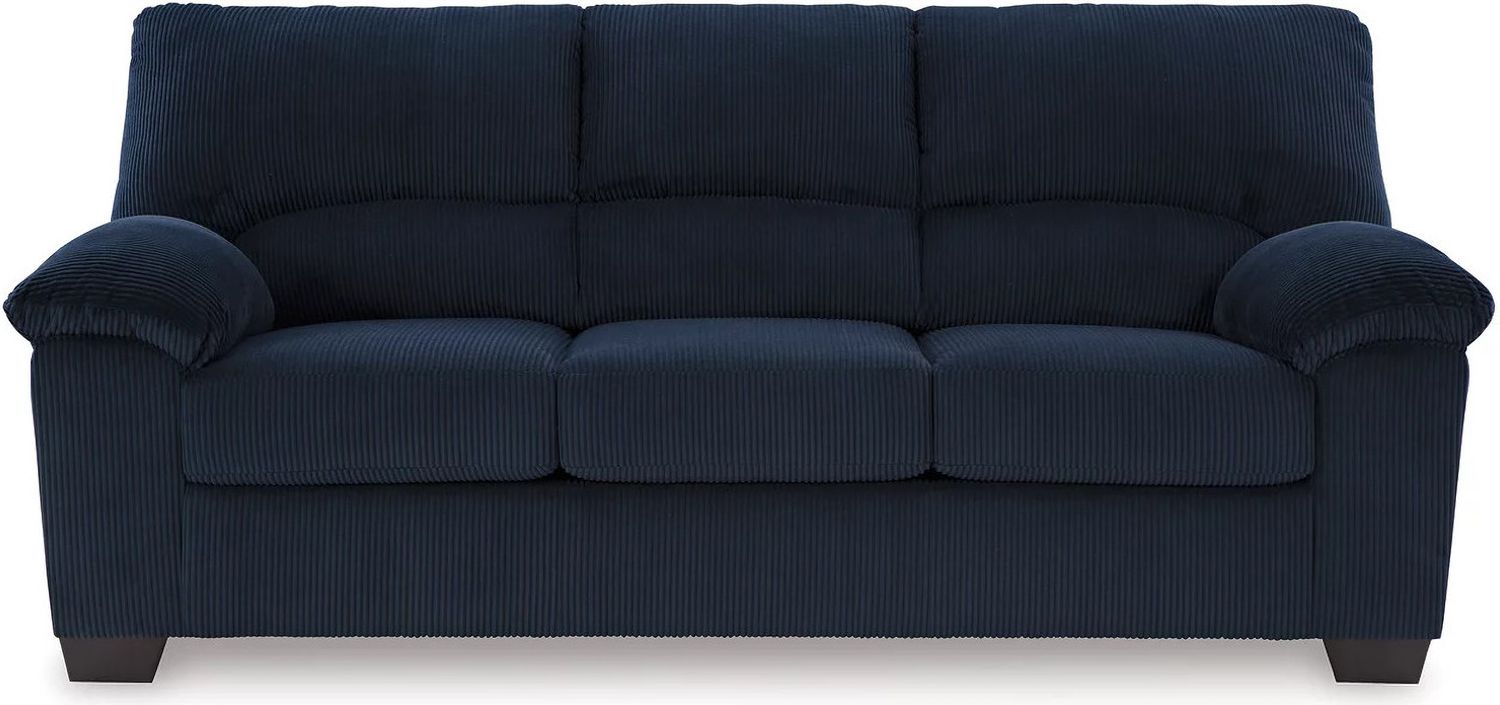 SimpleJoy Living Room Set In Navy 24205U1