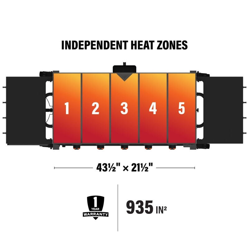 44" Griddle with Hard Cover 2426