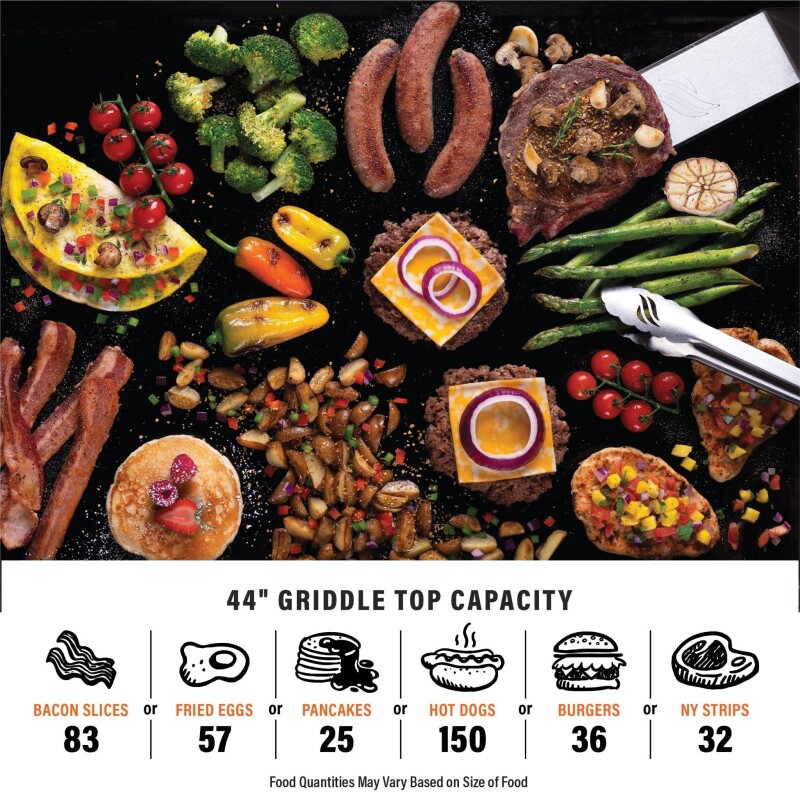 44" Griddle with Hard Cover 2426