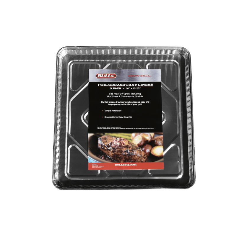 24″ Grease Tray Liners 3pk 24267