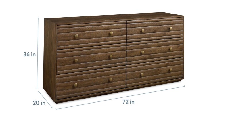 Andora 6 Drawer Dresser 24300237