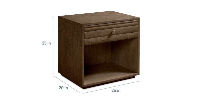 Andora Open Nightstand 24300271