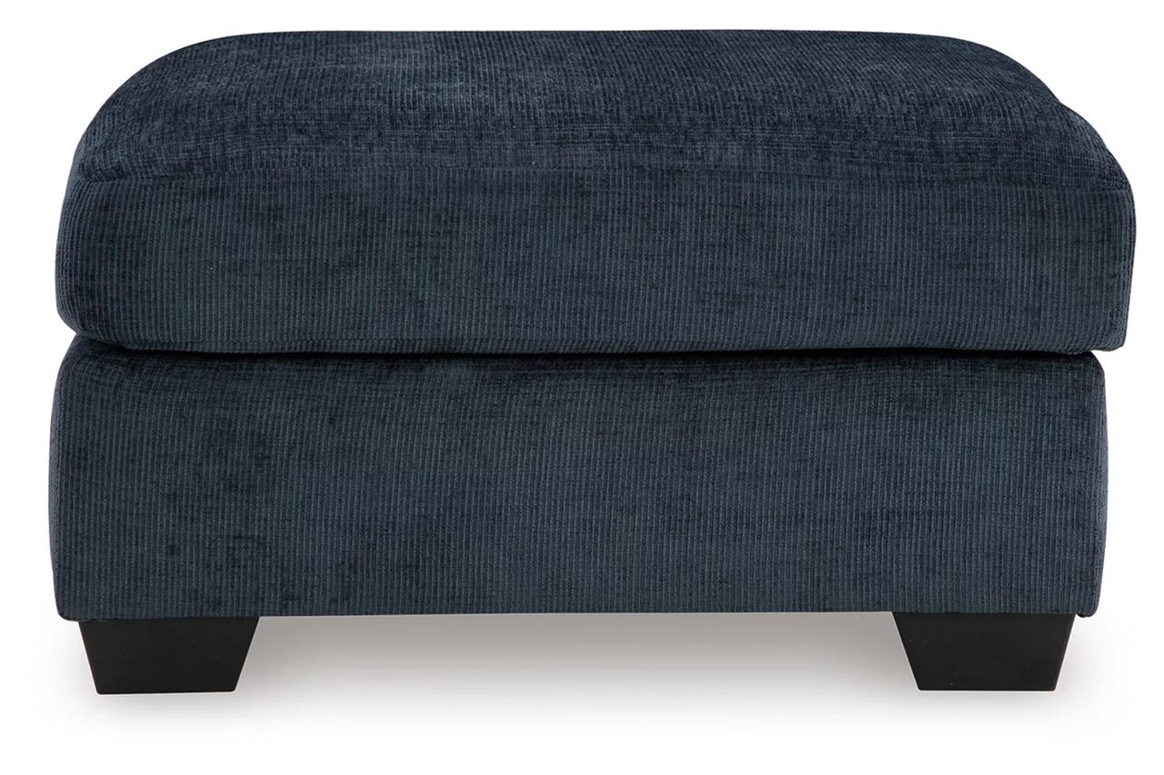 Aviemore Oversized Accent Ottoman In Ink 2430308