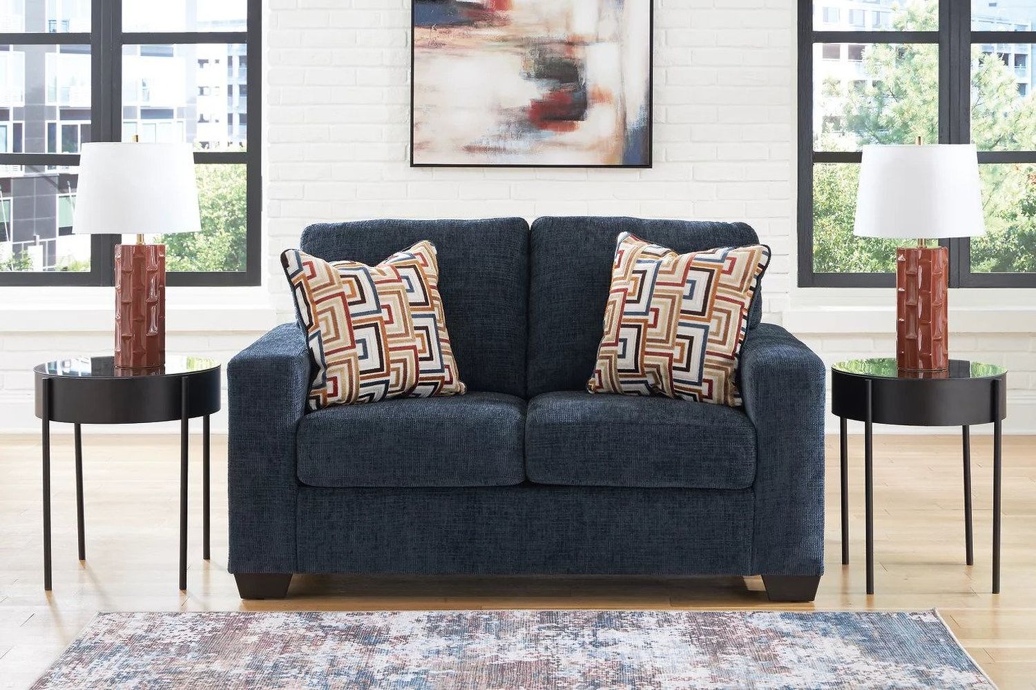 Aviemore Living Room Set In Ink 24303U2