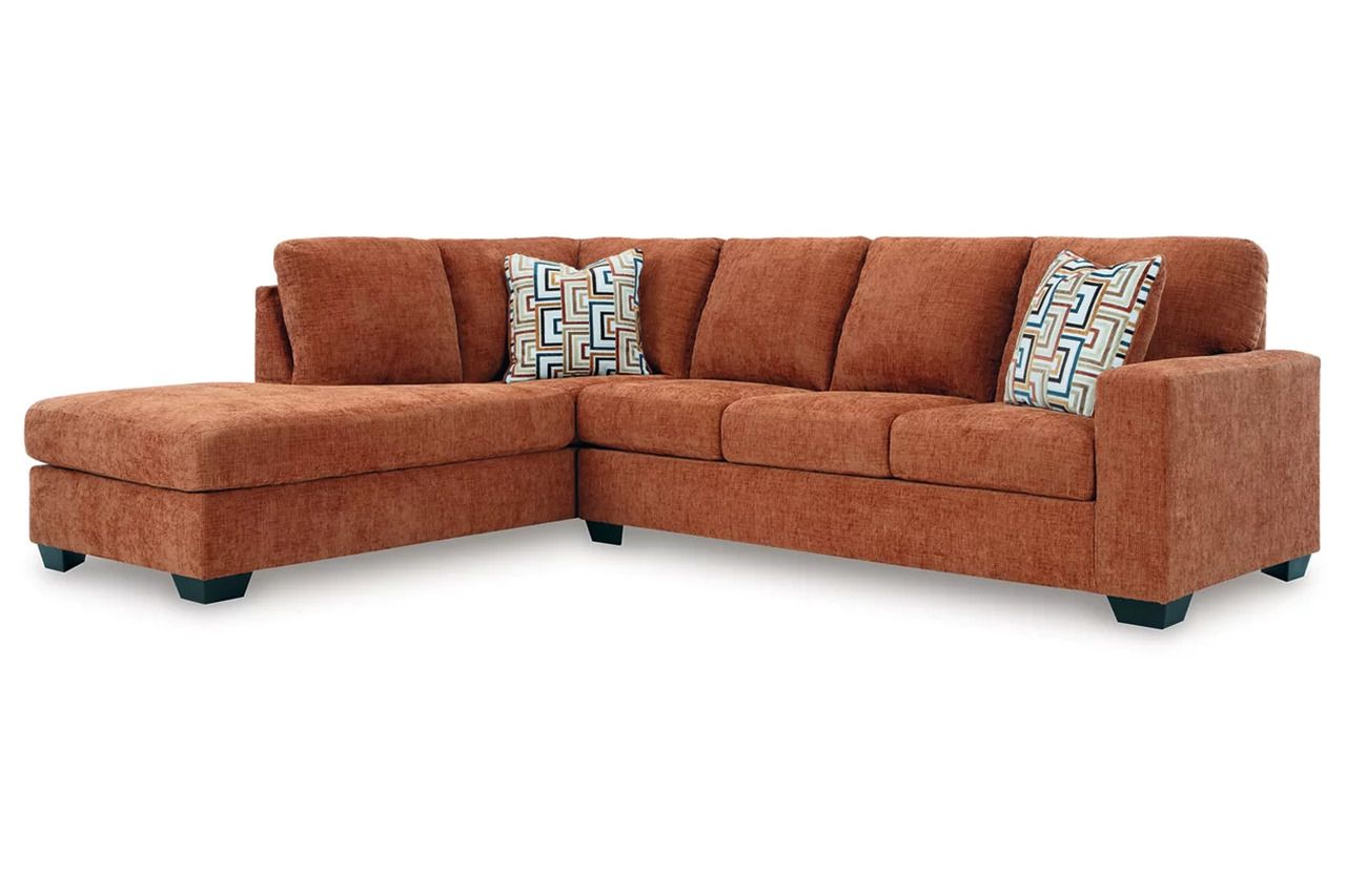 Aviemore 2-Piece LAF Sectional with Chaise In Spice 24304S1