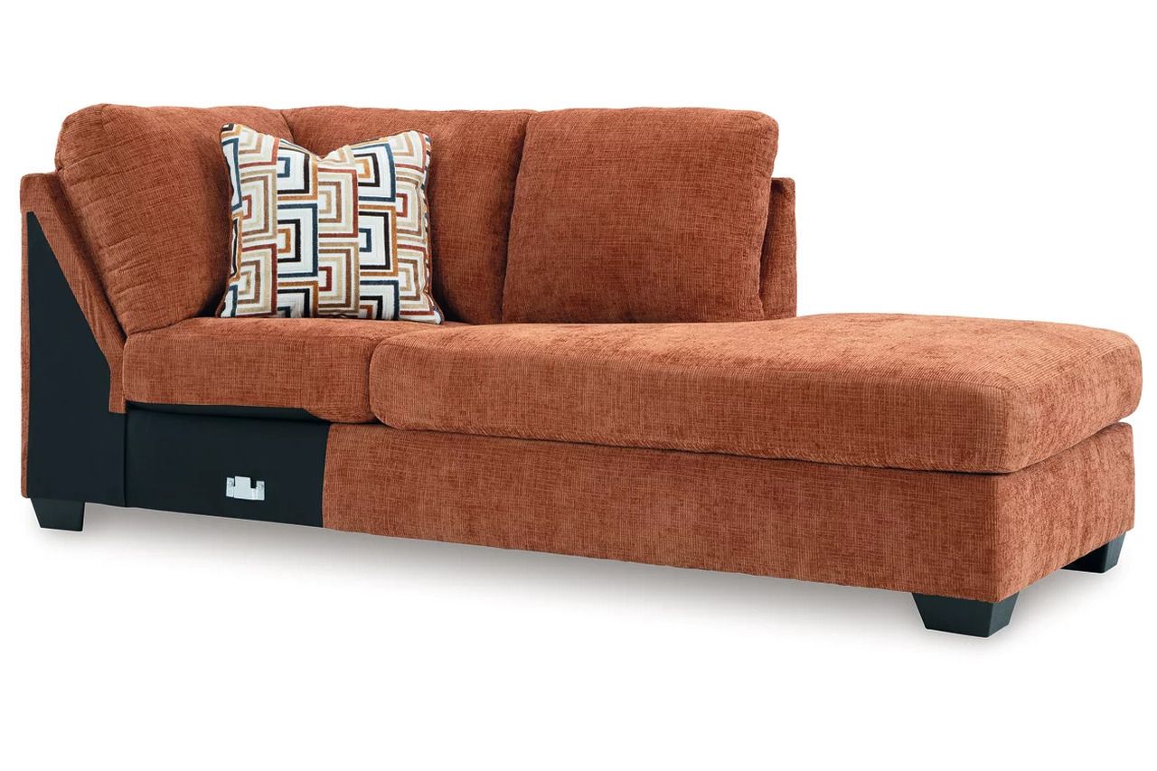 Aviemore 2-Piece Sectional with Chaise In Spice 24304S2