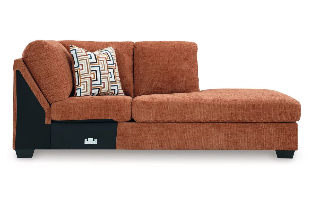 Aviemore 2-Piece Sectional with Chaise In Spice 24304S2