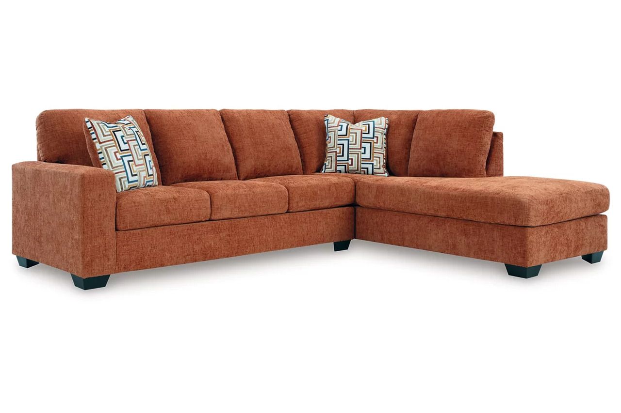 Aviemore 2-Piece Sectional with Chaise In Spice 24304S2