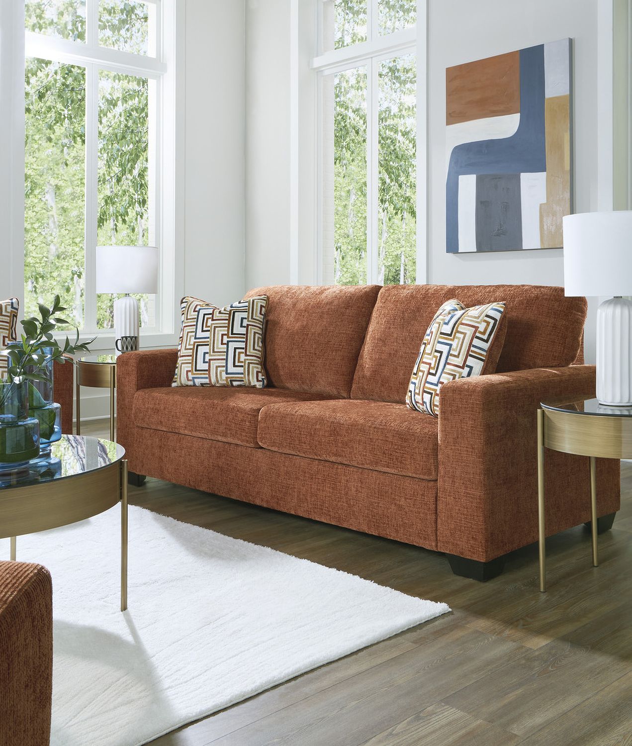 Aviemore Living Room Set In Spice 24304U1