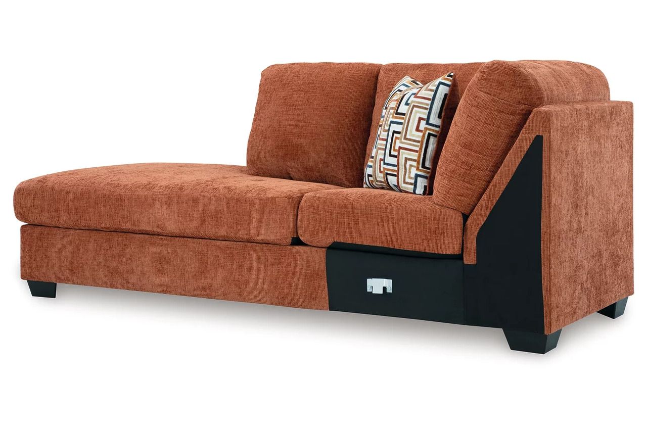 Aviemore 2-Piece Sectional with Chaise, Recliner and Ottoman In Spice 24304U3