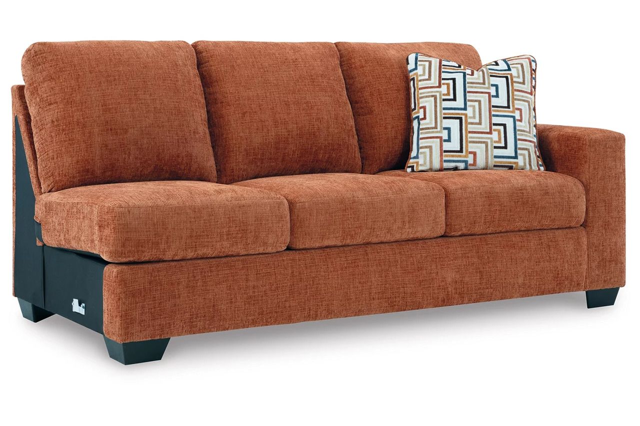 Aviemore 2-Piece Sectional with Chaise, Recliner and Ottoman In Spice 24304U3