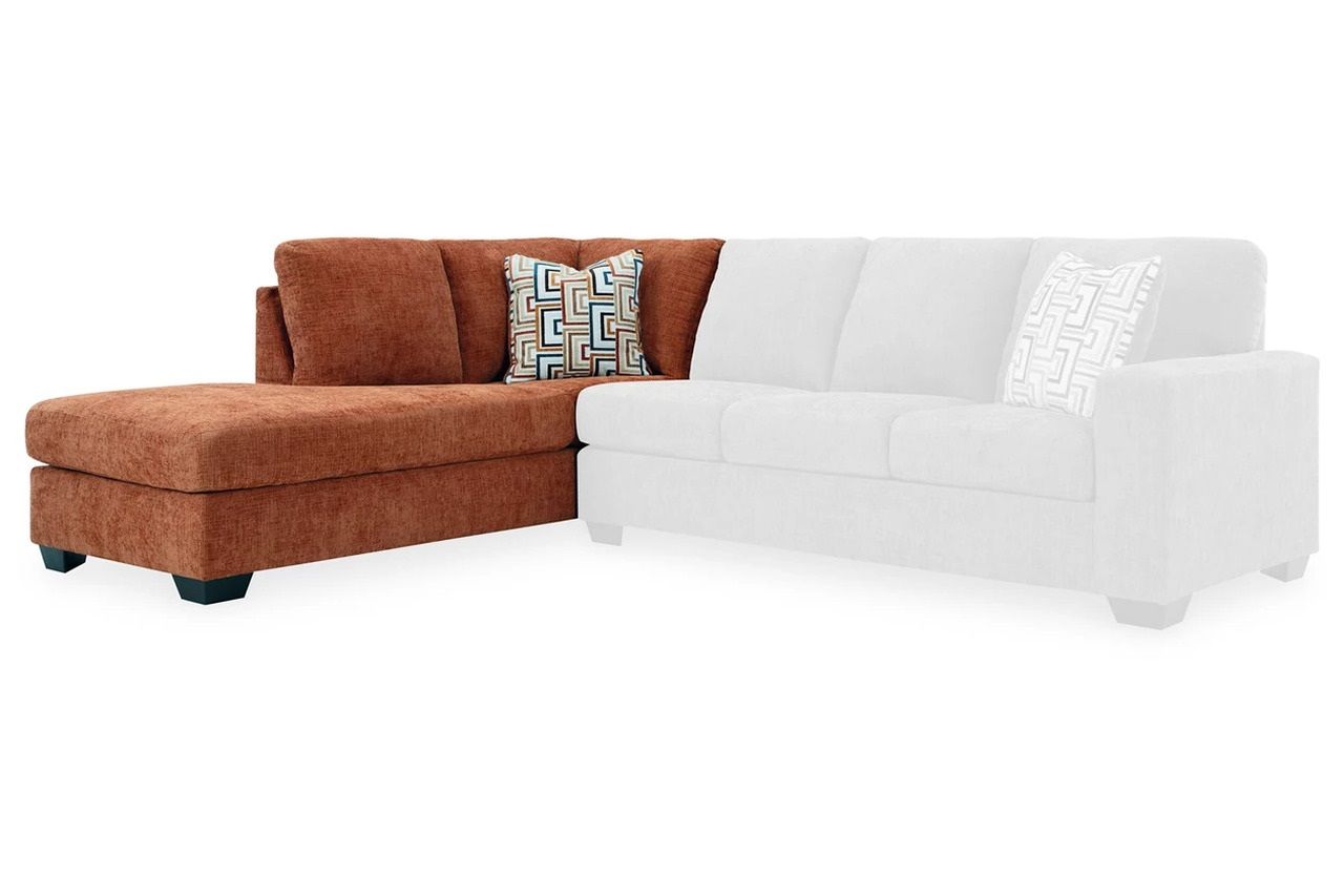 Aviemore 2-Piece Sectional with Chaise, Recliner and Ottoman In Spice 24304U3