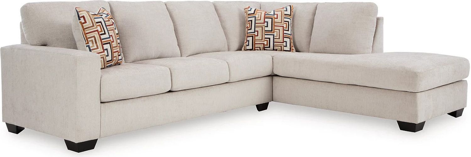 Aviemore 2-Piece Sectional With RAF Chaise In Stone 24305S2