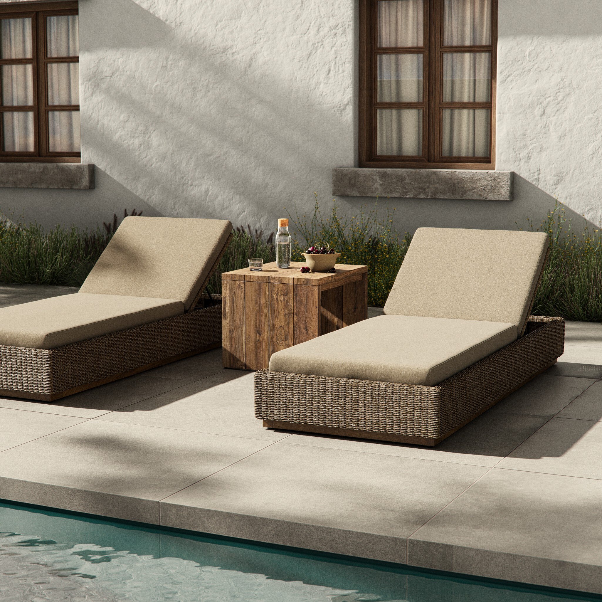 Lorelei Outdoor Chaise - 243356-001 243356001