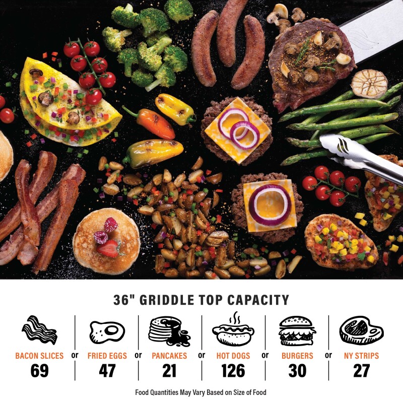 36” Griddle Airfryer Combo 2439