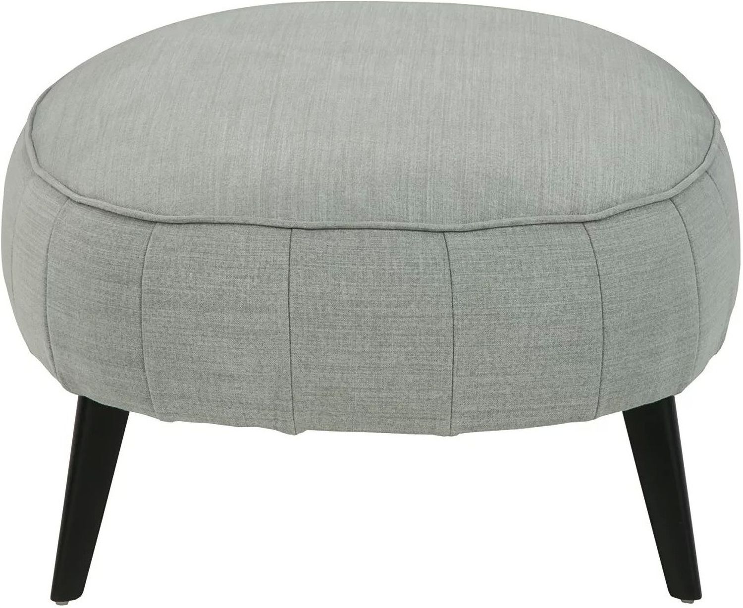 Hollyann Oversized Accent Ottoman In Gray 2440208