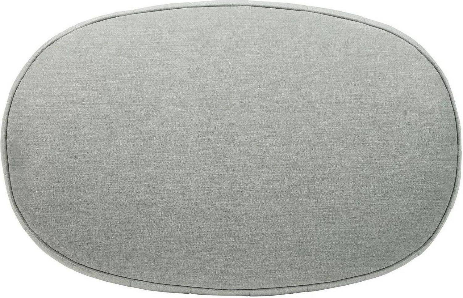 Hollyann Oversized Accent Ottoman In Gray 2440208