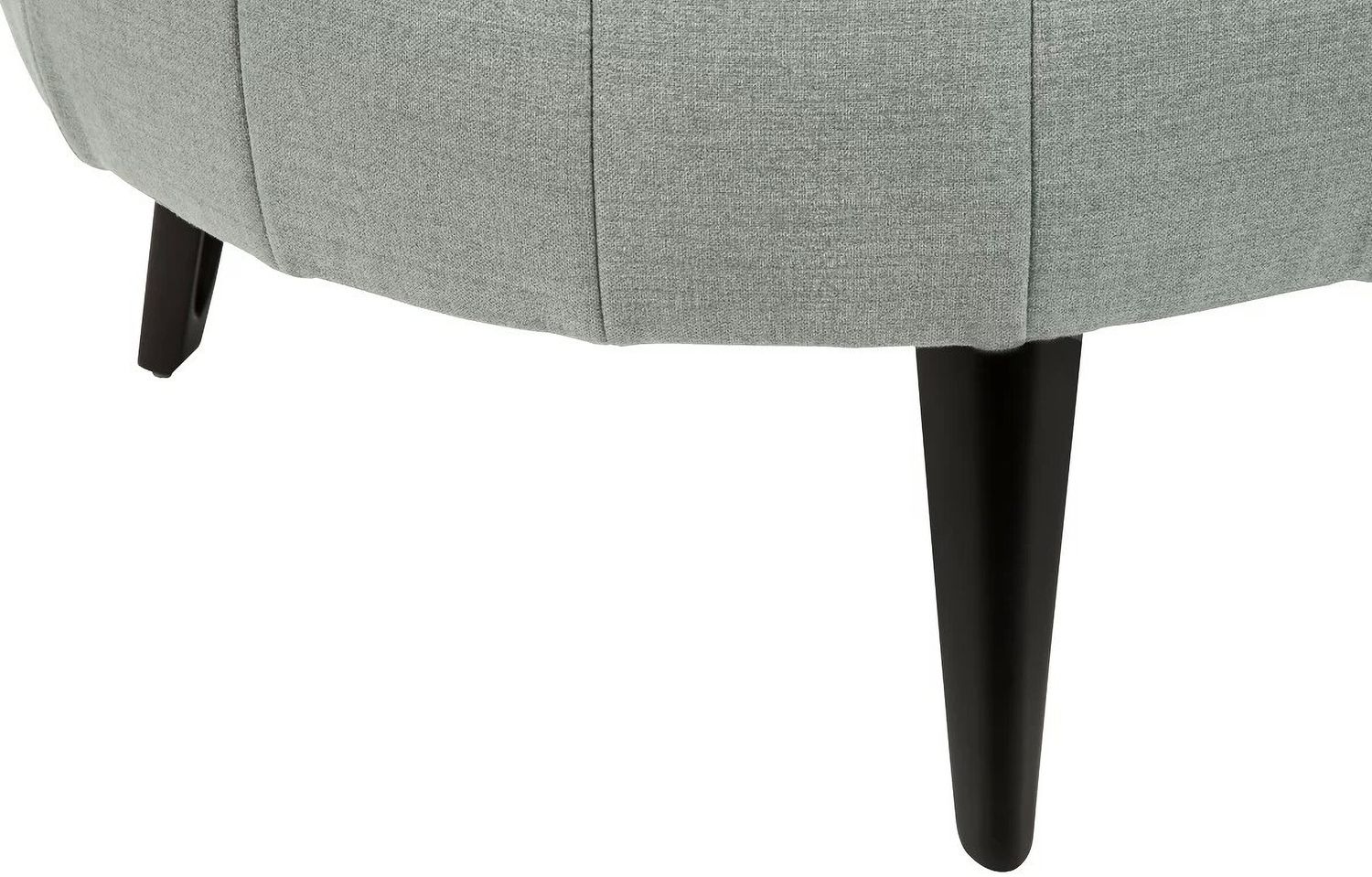Hollyann Oversized Accent Ottoman In Gray 2440208