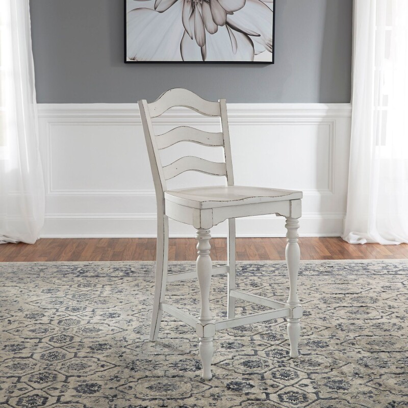 Magnolia Manor Ladder Back Counter Chair (RTA) 244B200024