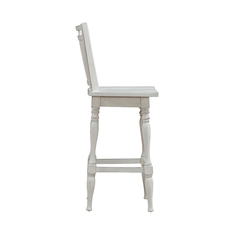 Magnolia Manor Spindle Back Swivel Bar Stool 244B400330