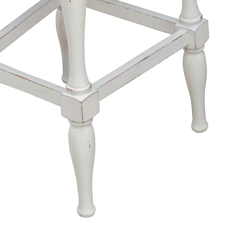 Magnolia Manor Spindle Back Swivel Bar Stool 244B400330