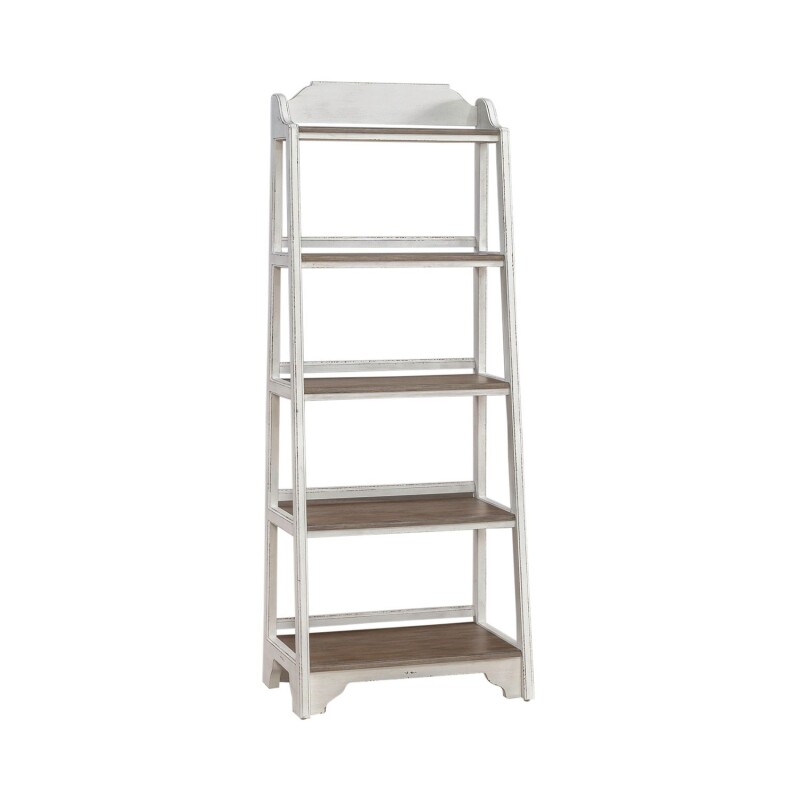 Magnolia Manor Leaning Pier Bookcase 244BK201