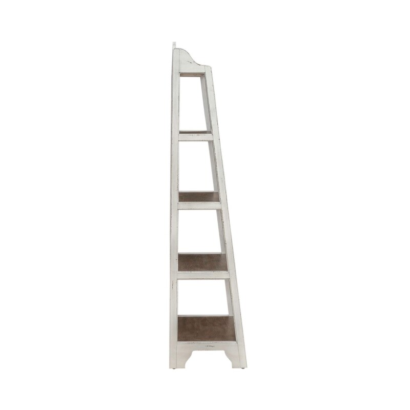 Magnolia Manor Leaning Pier Bookcase 244BK201