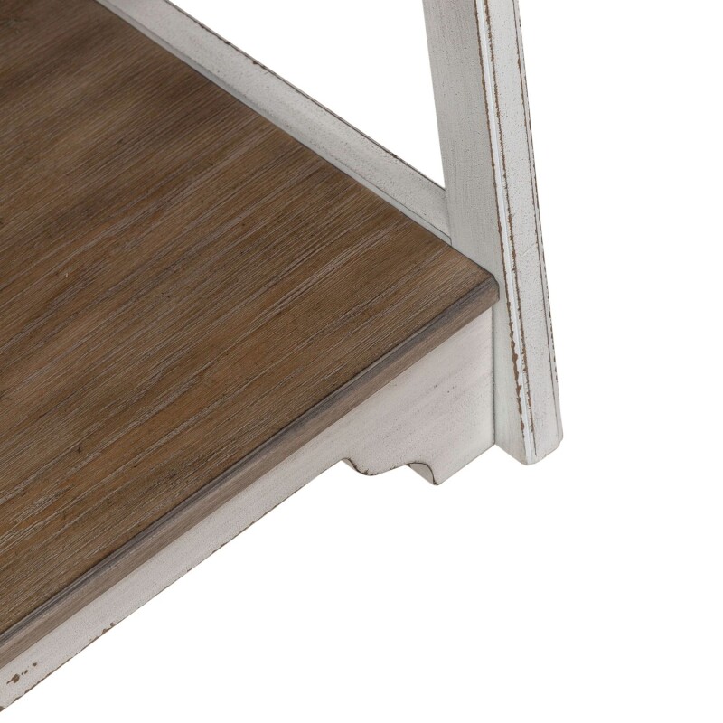 Magnolia Manor Leaning Pier Bookcase 244BK201