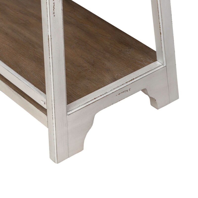 Magnolia Manor Leaning Pier Bookcase 244BK201