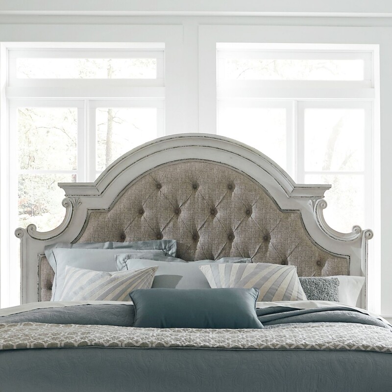 Magnolia Manor King Uph Panel Headboard 244BR15HU