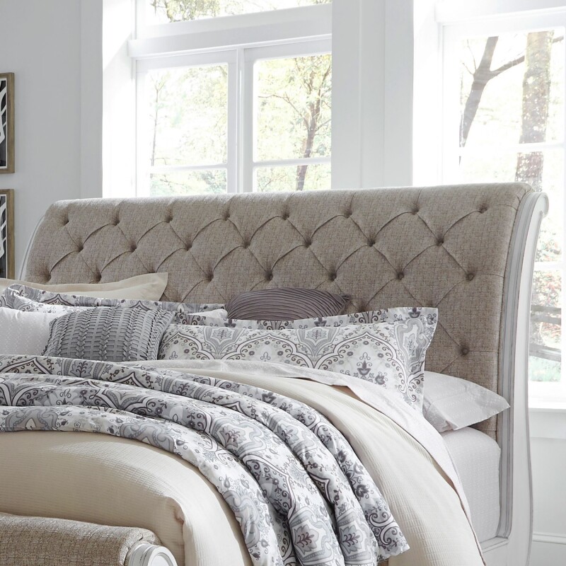 Magnolia Manor King Uph Sleigh Headboard 244BR22HU